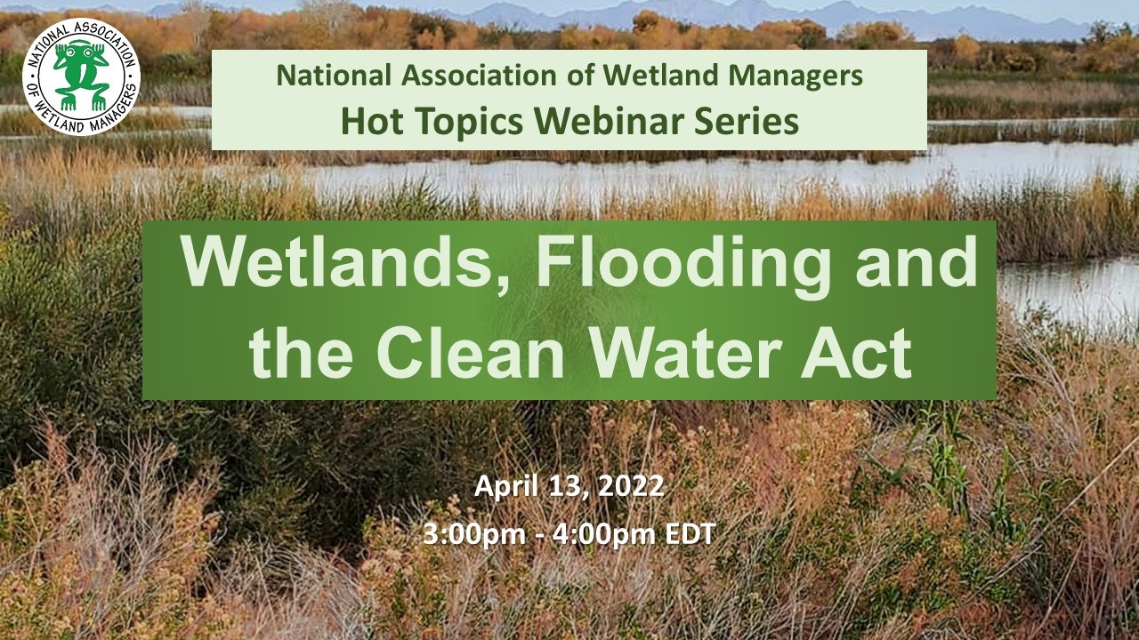 Part 1: Introduction: Brenda Zollitsch, PhD, Association of State Wetland Managers