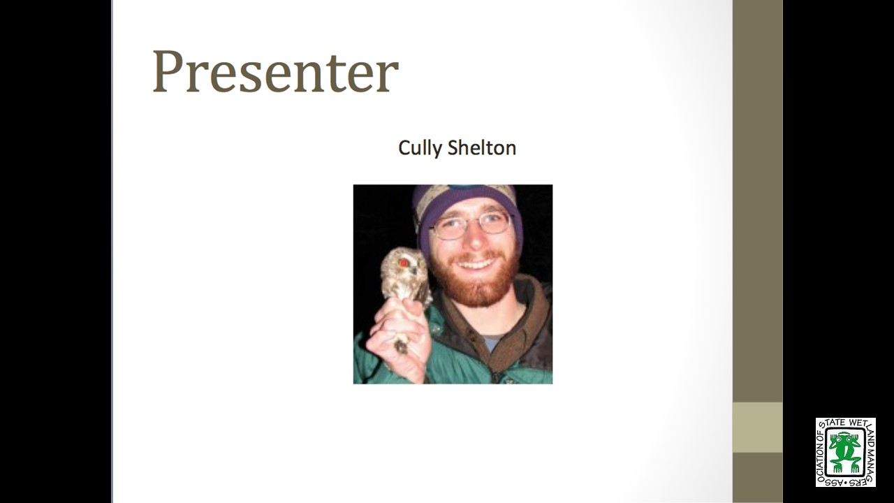 Part 3: Presenter: Cully Shelton, International Crane Foundation