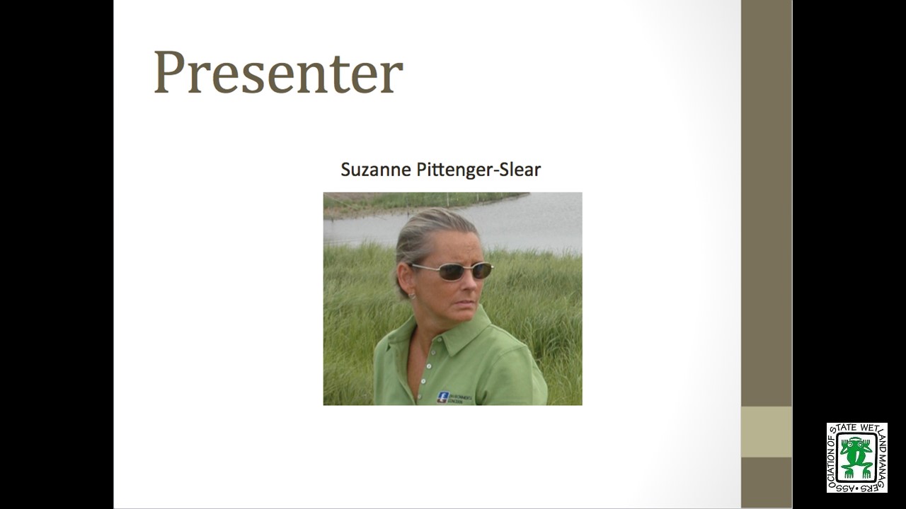 Part 4: Presenter: Suzanne Pittenger-Slear, Environmental Concern