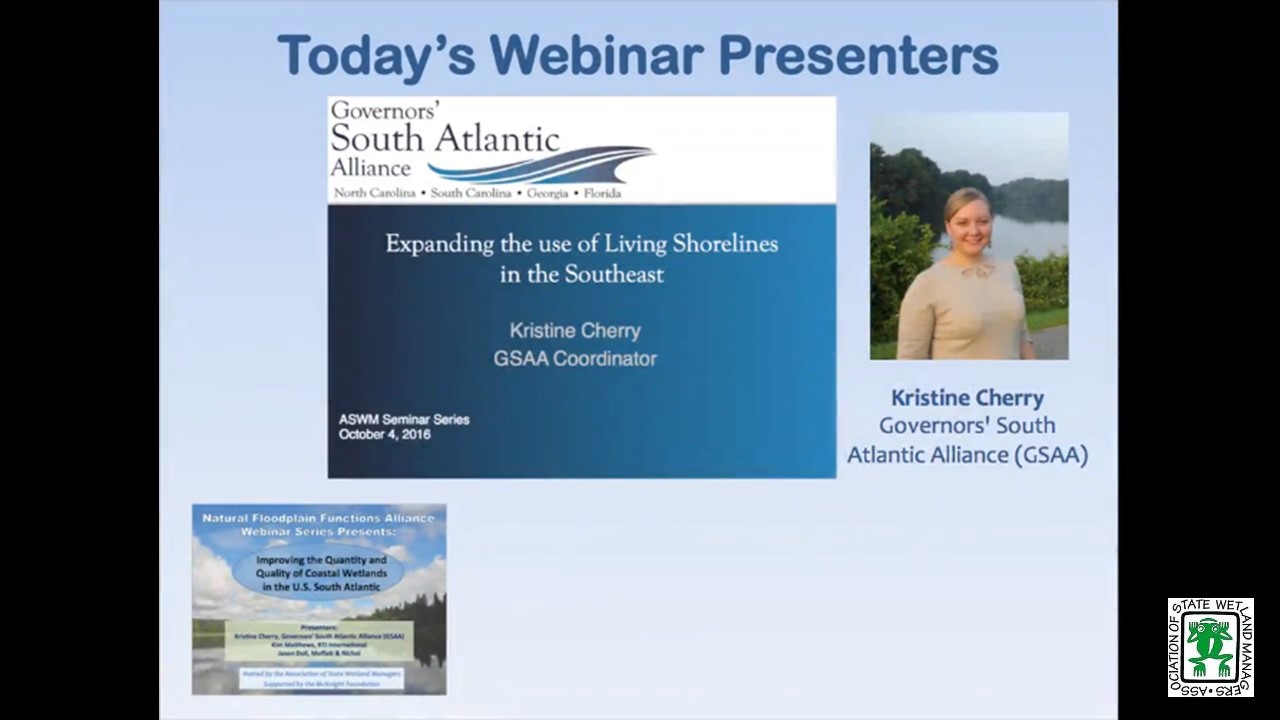 Part 4: Presenter: Kristine Cherry, Governors' South Atlantic Alliance (GSAA)