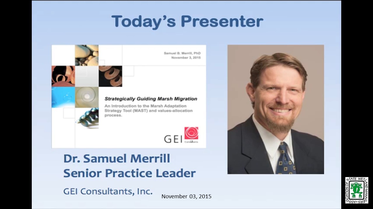 Part 2: Presenter: Dr. Samuel Merrill, GEI Consultants, Inc.