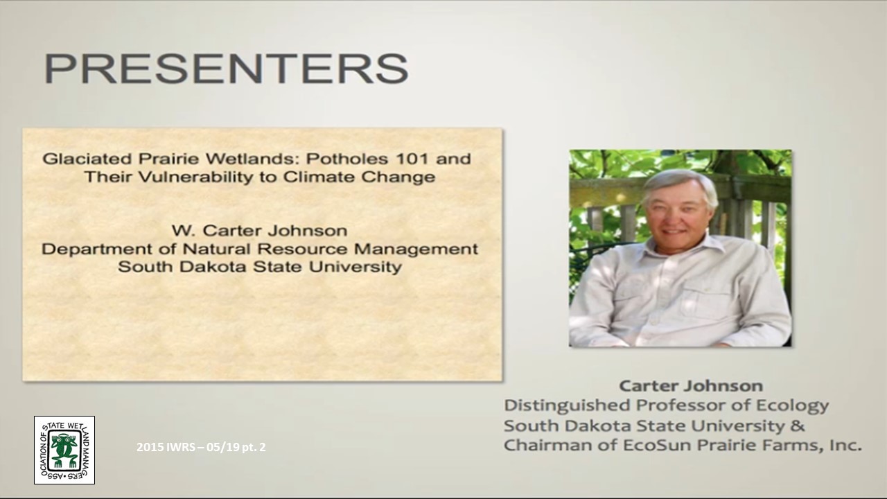 Part 2: Presenter: Carter Johnson, South Dakota State University