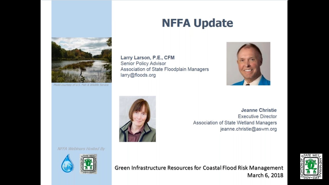 Green Infrastructure Resources for Coastal Flood Risk Management 