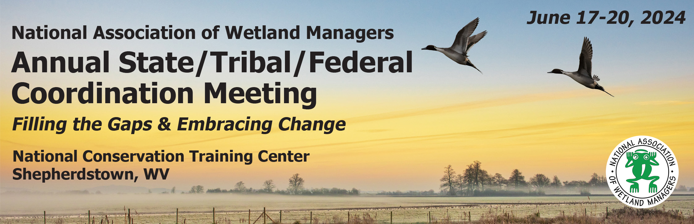 2024 NAWM's Annual State/Tribal/Federal Coordination Meeting